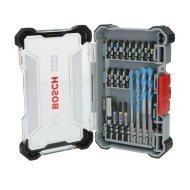 BOSCH PRO Impact bithegy és univerzálos fúrószár készlet 20 részes 1/4 Hex BOSCH PRO Impact bithegy és univerzálos fúrószár készlet 20 részes 1/4 Hex