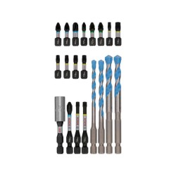 BOSCH PRO Impact bithegy és univerzálos fúrószár készlet 20 részes 1/4 Hex BOSCH PRO Impact bithegy és univerzálos fúrószár készlet 20 részes 1/4 Hex