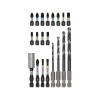 BOSCH PRO Impact bithegy és csigafúró készlet 20 részes 1/4'' Hex