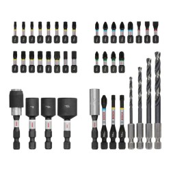 BOSCH PRO Impact bithegy és csigafúró készlet 40 részes 1/4'' Hex BOSCH PRO Impact bithegy és csigafúró készlet 40 részes 1/4'' Hex