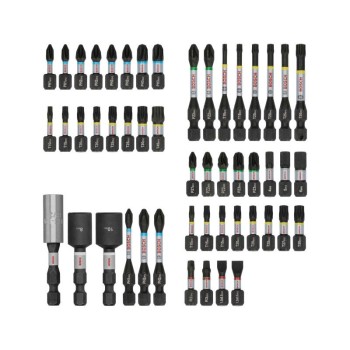 BOSCH PRO Impact bithegy készlet 50 részes 1/4'' Hex BOSCH PRO Impact bithegy készlet 50 részes 1/4'' Hex