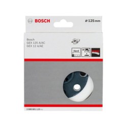BOSCH Csiszolótányér kemény, 8 lyukas GEX 12 /125 excenter csiszolókhoz BOSCH Csiszolótányér kemény, 8 lyukas GEX 12 /125 excenter csiszolókhoz