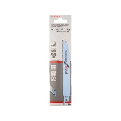 BOSCH Szablyafűrészlap fémre S 123 XF 150 mm / 8-18TPI bimetál Progressor for Metal (5 db) BOSCH Szablyafűrészlap fémre S 123 XF 150 mm / 8-18TPI bimetál Progressor for Metal (5 db)