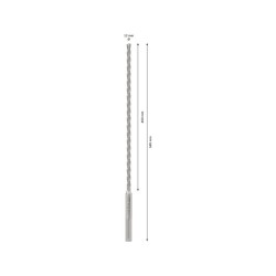 BOSCH Kőzetfúró 12 x 540/400 négyélű SDS-Max-4 BOSCH Kőzetfúró 12 x 540/400 négyélű SDS-Max-4