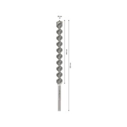 BOSCH Kőzetfúró 38 x 520/400 négyélű SDS-Max-4 BOSCH Kőzetfúró 38 x 520/400 négyélű SDS-Max-4