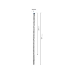 BOSCH EXPERT 7X Kőzetfúró 10 x 365/300 mm négyélű SDS-Plus BOSCH EXPERT 7X Kőzetfúró 10 x 365/300 mm négyélű SDS-Plus