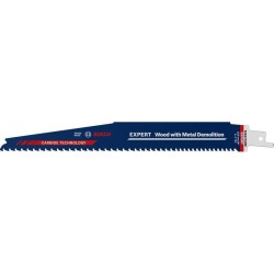 BOSCH EXPERT S1167 XHM Wood with Metal Demolition keményfém fogazású szablyafűrészlap, 1 db BOSCH EXPERT S1167 XHM Wood with Metal Demolition keményfém fogazású szablyafűrészlap, 1 db