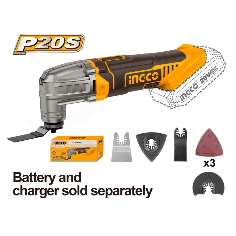 INGCO CMLI2022 akkumulátoros multifunkciós gép 20 V (akku nélkül)