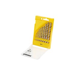 DEWALT Csigafúró készlet 10 részes HSS-G DIN 338 (1,0 - 10 mm) DEWALT Csigafúró készlet 10 részes HSS-G DIN 338 (1,0 - 10 mm)