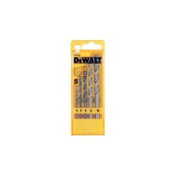 DEWALT Kőzetfúró készlet 5 részes hengeres (4 -10 mm) DEWALT Kőzetfúró készlet 5 részes hengeres (4 -10 mm)