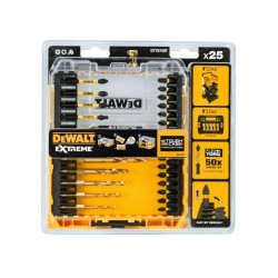 DEWALT Flextorq Bithegy és fúrószár készlet 25 részes