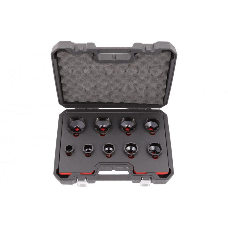 Dugókulcs készlet, hornyos anyához, külső 9 részes Dugókulcs készlet, hornyos anyához, külső 9 részes