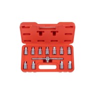 Olajleeresztő csavar kulcskészlet 12 részes 3/8'' Olajleeresztő csavar kulcskészlet 12 részes 3/8''
