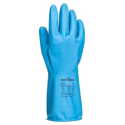 Kesztyű gumi latex élemiszeripari  8/M - 1 pár - Portwest
