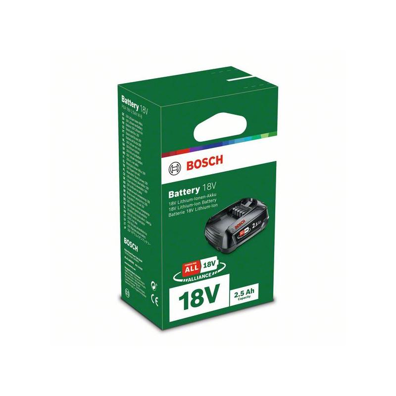 BOSCH Akkumulátor PBA 18V / 2,5 Ah W-B