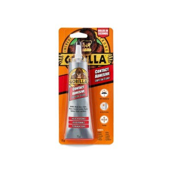 GORILLA Általános kristálytiszta kontakt ragasztó 75 g