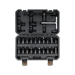 YATO Olajleeresztő kulcs készlet 26 részes 3/8'' CrV YATO Olajleeresztő kulcs készlet 26 részes 3/8'' CrV