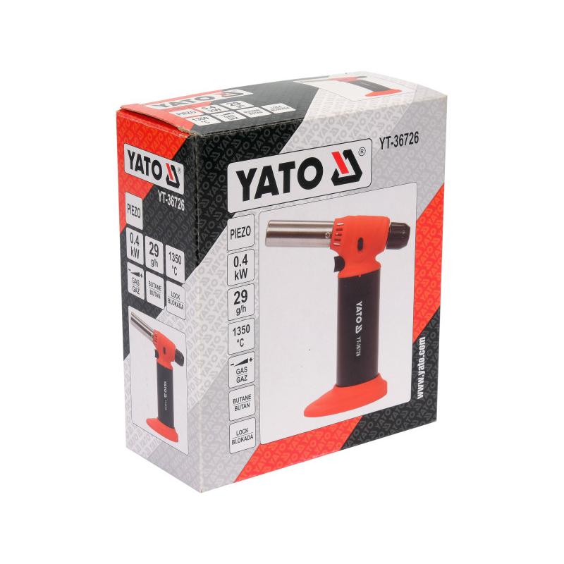 YATO Gázégő piezzo 1350°C bután gázos