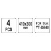 YATO Védőfólia 410 x 300 mm az YT-55840 homokszóró kabinhoz (4 db)