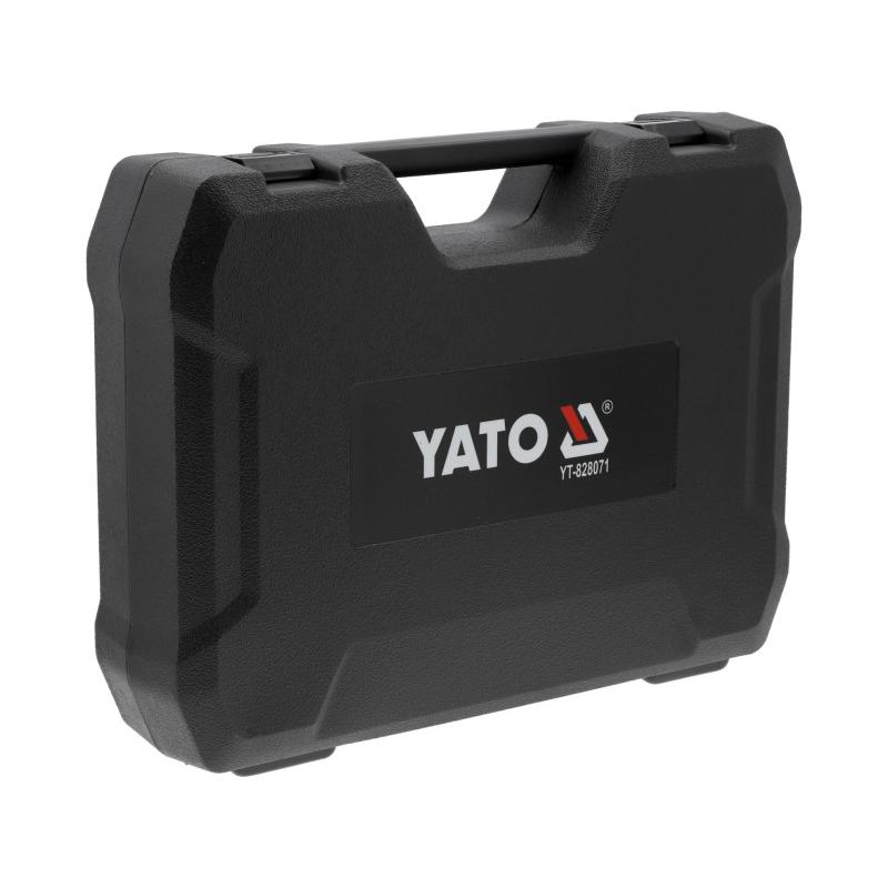 YATO Akkus ütvecsavarozó 1/2'' 1200 Nm szénkefe nélküli 18 V (1 x 4,0 Ah akku + töltő)