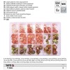 Olajleeresztő csavar készlet 534 db-os - RÉZ alátétekkel Olajleeresztő csavar készlet 534 db-os - RÉZ alátétekkel