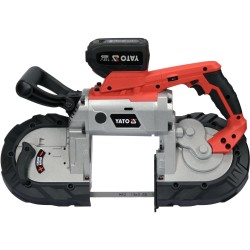 Szalagfűrész 18V akkumulátoros 4,0Ah akku+Töltő 1140x12,7x0,6 mm YATO