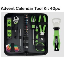 Karácsonyi szerszámkészlet ADVENTI KALENDÁRIUM 40 db-os - SEALEY Premier