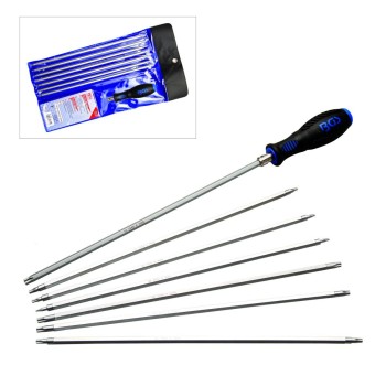 8 részes torx és furatos torx csavarhúzó készlet (BGS-2325)