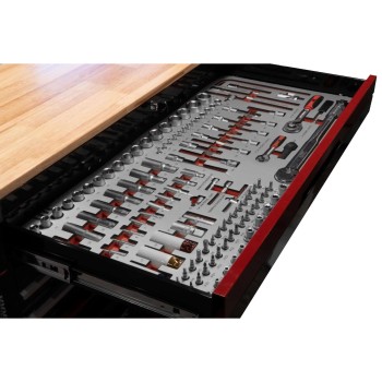 Szerszámos kocsi gyári-felszerelt 267 db-os XXXL 13 fiókos - UTC