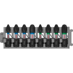 BOSCH PRO Bithegy készlet 8 részes 25 mm (PH1, PH2 x 3, PH3, PZ2 x 2, PZ3) Pick & Click BOSCH PRO Bithegy készlet 8 részes 25 mm (PH1, PH2 x 3, PH3, PZ2 x 2, PZ3) Pick & Click