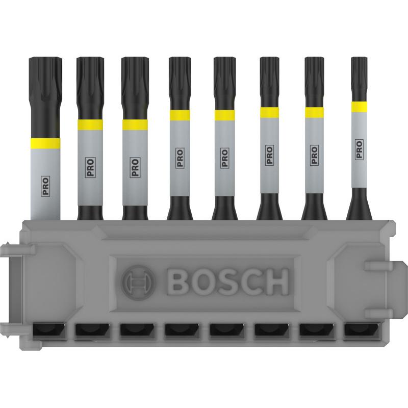 BOSCH PRO Bithegy készlet 8 részes 55 mm (T15, T20 x 2, T25 x 2, T30 x 2, T40) Pick & Click