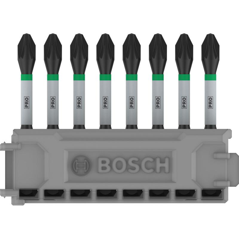 BOSCH PRO Bithegy PZ2 x 8db / 55 mm Pick & Click