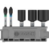 BOSCH PRO Bithegy és csavarbehajtó klt. 5 részes 50 mm (PH2,PZ2 / 8,10,13 mm) Pick & Click