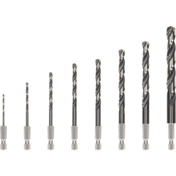 BOSCH PRO Csigafúró készlet 8 részes 2,0 - 10 mm HSS-G bit befogású BOSCH PRO Csigafúró készlet 8 részes 2,0 - 10 mm HSS-G bit befogású
