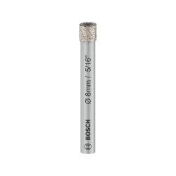 BOSCH PRO Száraz gyémántfúró 8 x 66 mm hengeres befogással BOSCH PRO Száraz gyémántfúró 8 x 66 mm hengeres befogással
