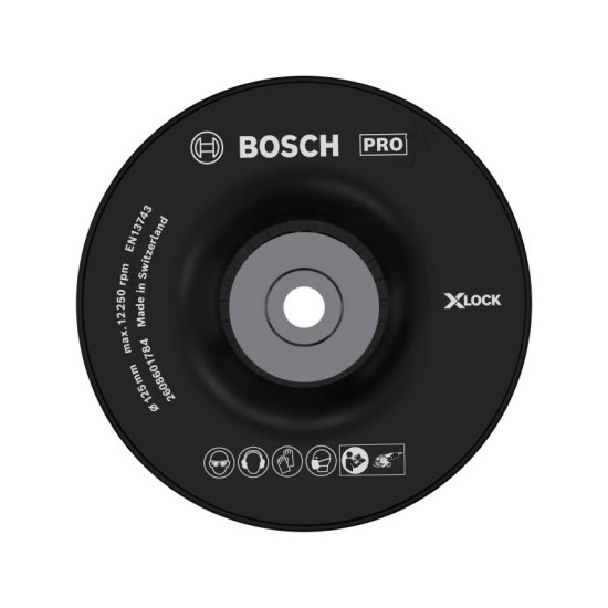 BOSCH PRO Gumitányér kemény 125 mm / M14