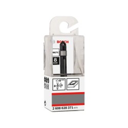 BOSCH Keményfém másolómaró golyóscsapággyal 8,0 x 19 x 66 x 8 mm BOSCH Keményfém másolómaró golyóscsapággyal 8,0 x 19 x 66 x 8 mm