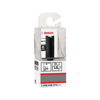BOSCH Keményfém egyenes élű maró hosszított 12,0 x 31,5 x 62 x 8 mm