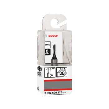 BOSCH Keményfém egyenes élű maró 3,0 x 8,0 x 51 x 8 mm
