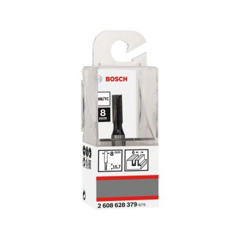 BOSCH Keményfém egyenes élű maró 6,0 x 15,7 x 48 x 8 mm