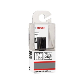 BOSCH Keményfém egyenes élű maró 16,0 x 19,6 x 51 x 8 mm