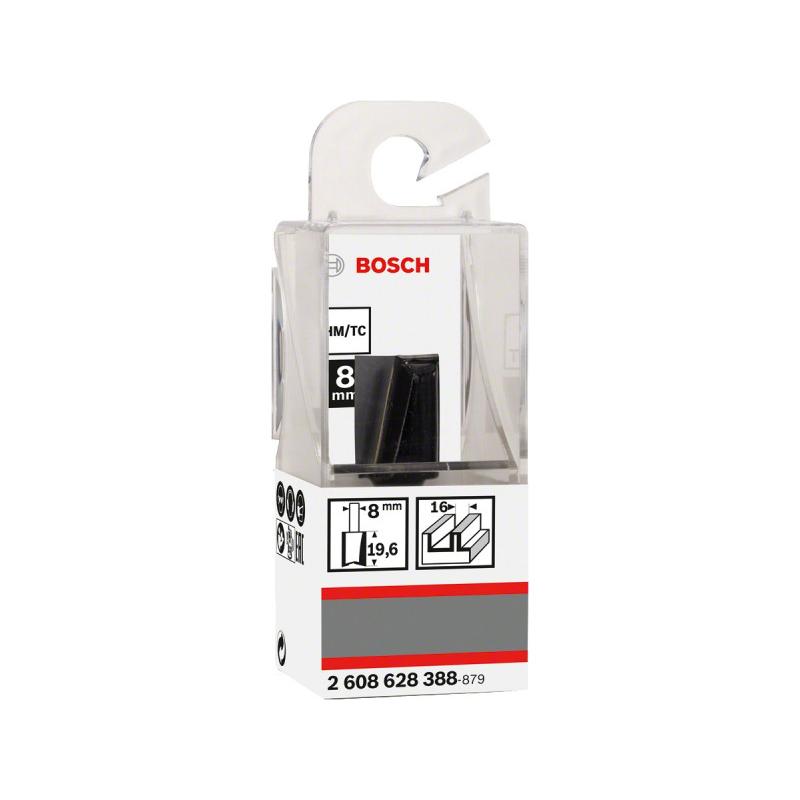 BOSCH Keményfém egyenes élű maró 16,0 x 19,6 x 51 x 8 mm