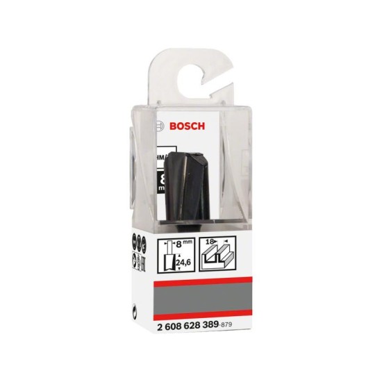 BOSCH Keményfém egyenes élű maró 18,0 x 24,6 x 56 x 8 mm