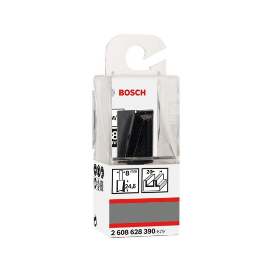 BOSCH Keményfém egyenes élű maró 20,0 x 24,6 x 56 x 8 mm BOSCH Keményfém egyenes élű maró 20,0 x 24,6 x 56 x 8 mm
