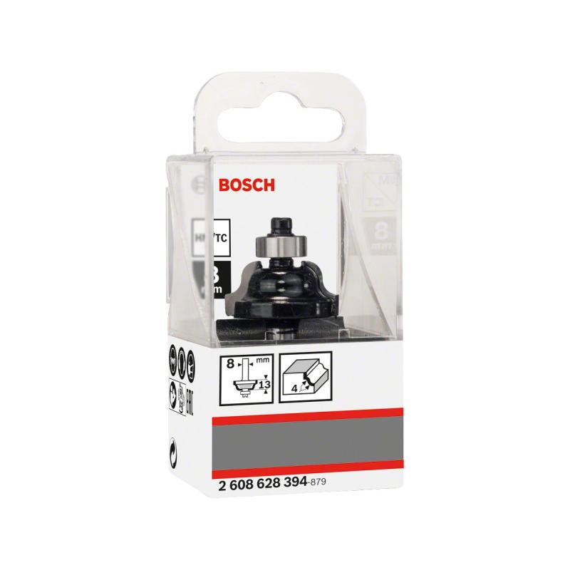 BOSCH Keményfém ''B'' profilmaró golyóscsapággyal 28,6 (r=4 mm) x 8 x 12,4 x 54 x 8 mm BOSCH Keményfém ''B'' profilmaró golyóscsapággyal 28,6 (r=4 mm) x 8 x 12,4 x 54 x 8 mm