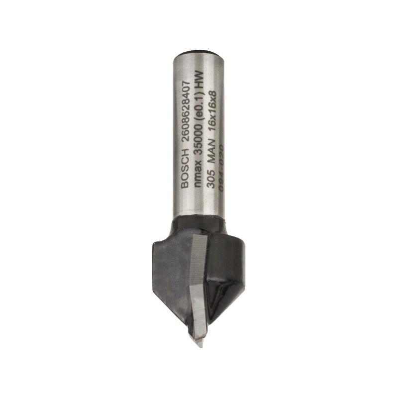 BOSCH Keményfém V-horonymaró 16,0 x 14 x 45 x 8 mm / 90° BOSCH Keményfém V-horonymaró 16,0 x 14 x 45 x 8 mm / 90°