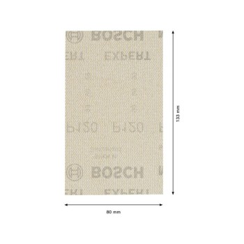 BOSCH EXPERT Tépőzáras csiszolóháló csiszolóhasábhoz 80 x 133 mm /P120 (10 db) BOSCH EXPERT Tépőzáras csiszolóháló csiszolóhasábhoz 80 x 133 mm /P120 (10 db)