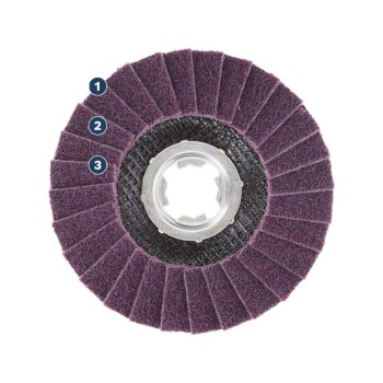 BOSCH EXPERT Lamellás csiszolókorong közepes 125 x 22,2 N475 SCM X-LOCK