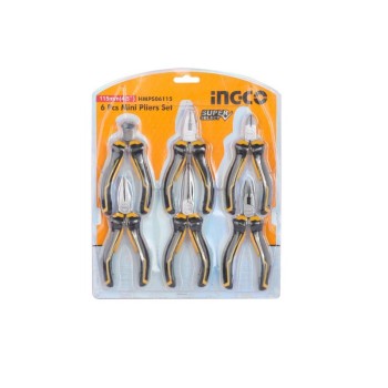 INGCO Mini fogó készlet 6 részes 115 mm