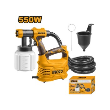 INGCO SPG5008 festékszóró 550 W – 800 ml, 850 ml/perc
